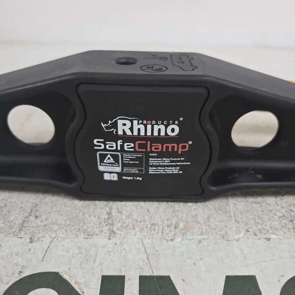 RHINO SAFECLAMP – PORTABLE BEAM-STYLE CLAMPING DEVICE (1.4KG)