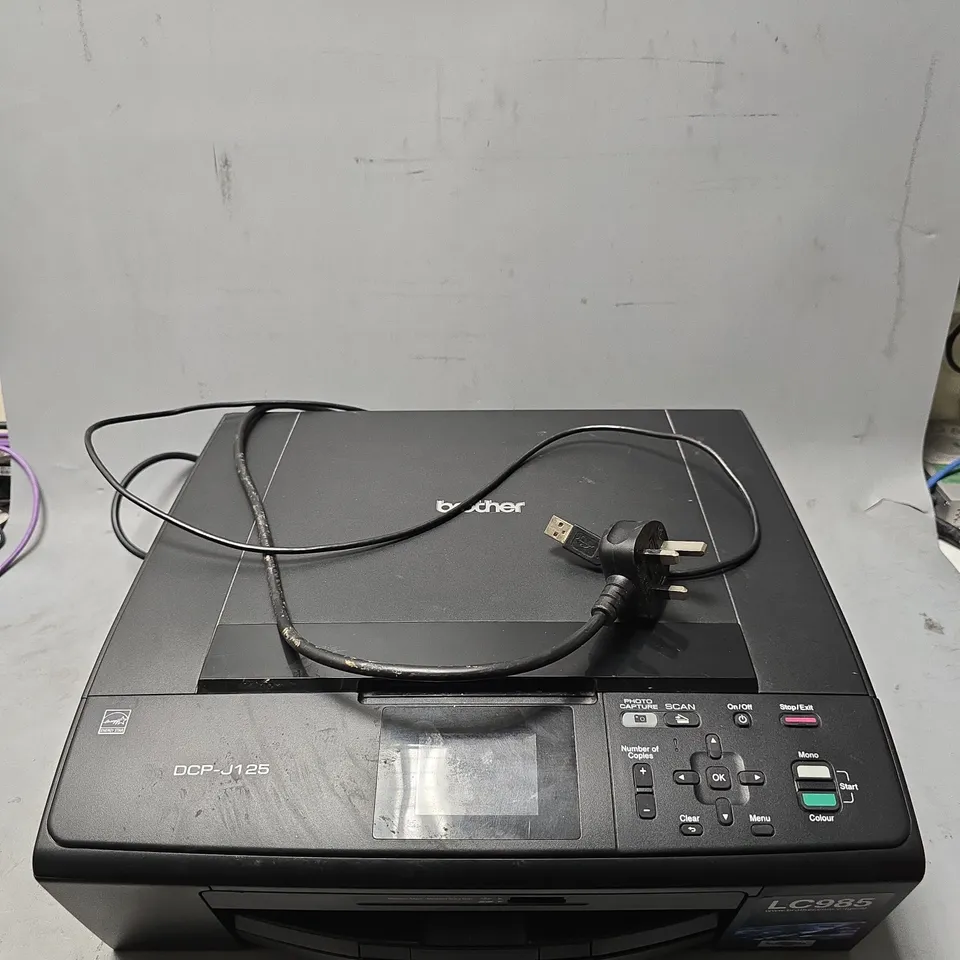 BROTHER DCP-J125 PRINTER IN BLACK