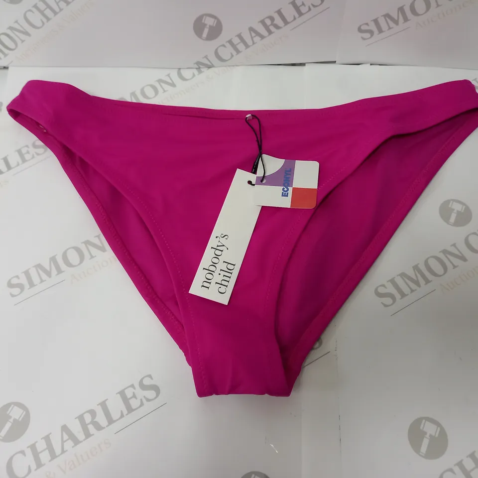 NODBODYS CHILD RIVER BIKINI BOTTOM IN PINK - UK 12
