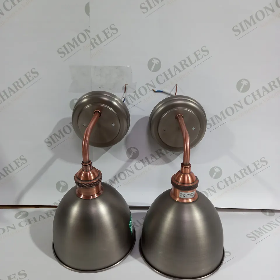 JOHN LEWIS HECTOR 30 WALL SWITCHED SATIN BRASS