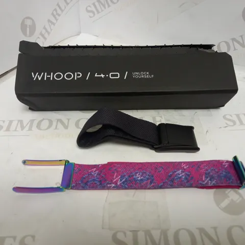 WHOOP 4.0 HEALTH TRACKER WATCH WITH SUPERKNIT CHAMPS-ELYSEES WATCH