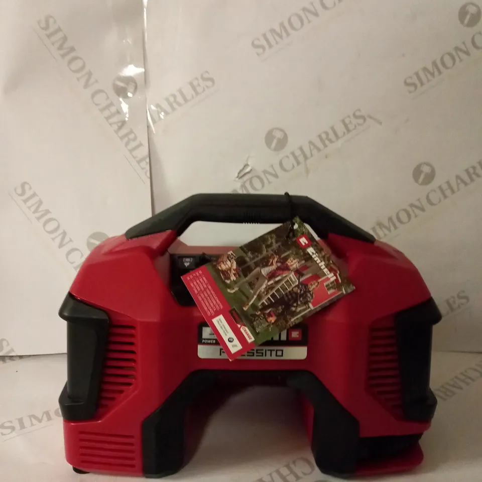 EINHELL 4020460 POWER X-CHANGE CORDLESS PRESSITO HYBRID COMPRESSOR