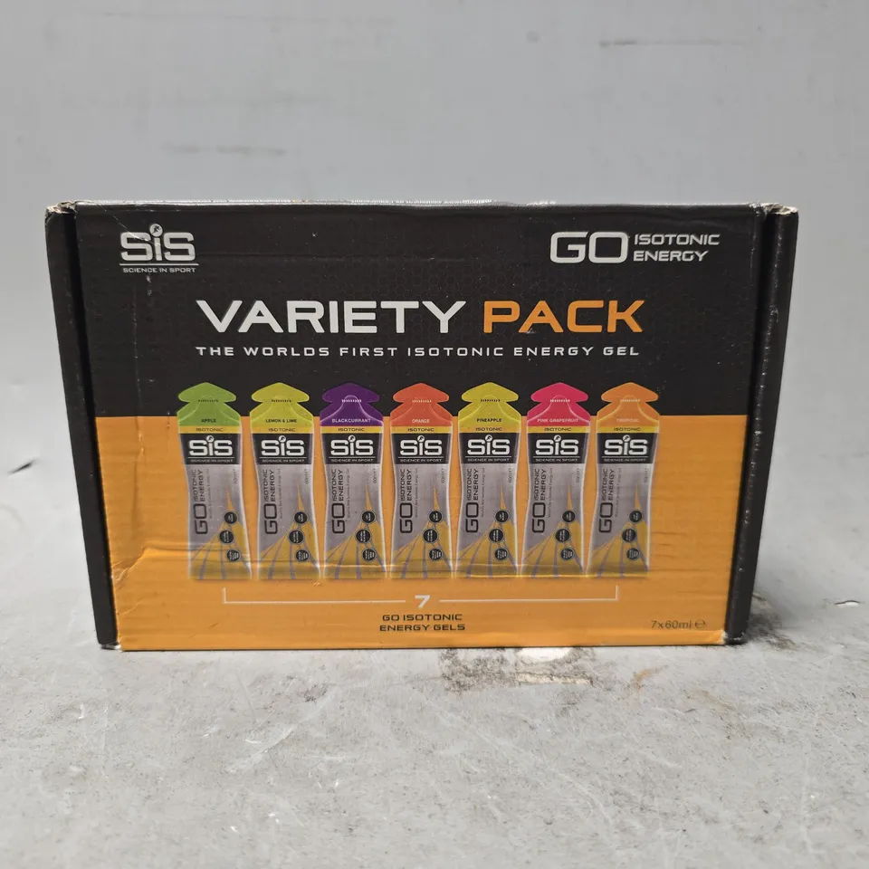 BOXED SIS VARIETY PACK ISOTONIC ENERGY GEL 