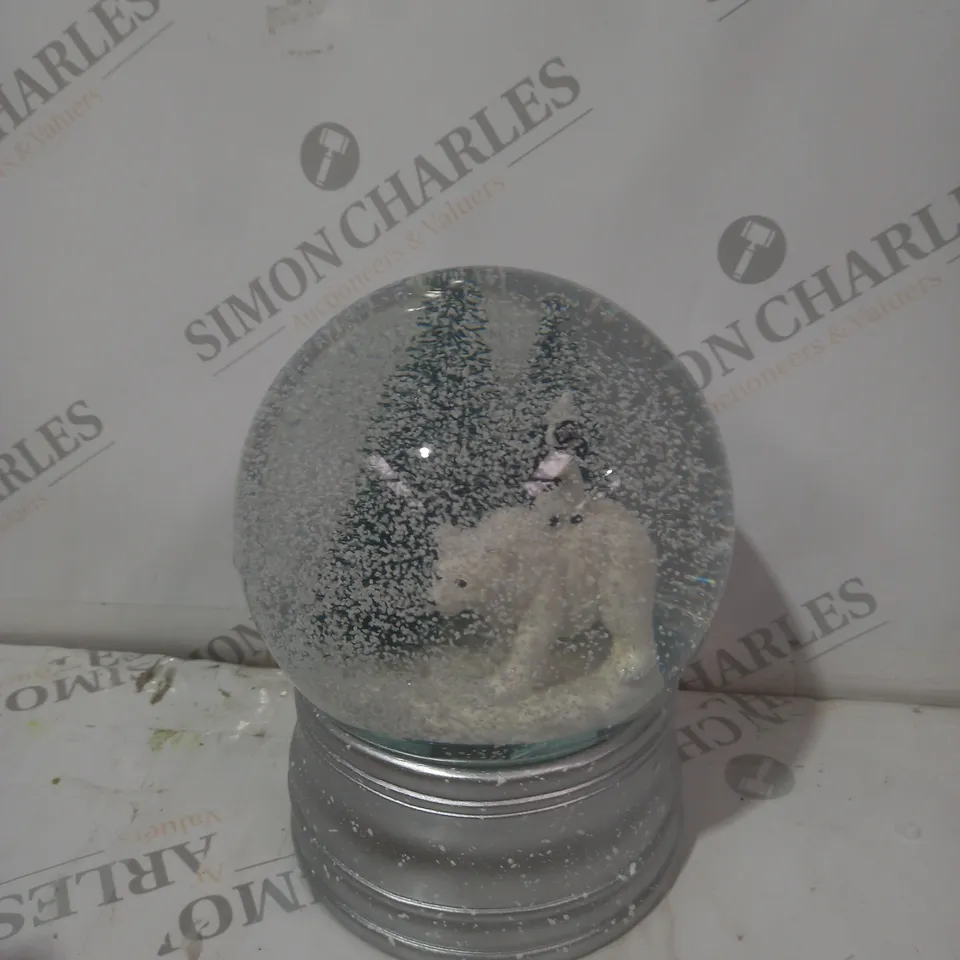 SANTA EXPRESS CHRISTMAS CHARACTER MUSICAL WATER SPINNER