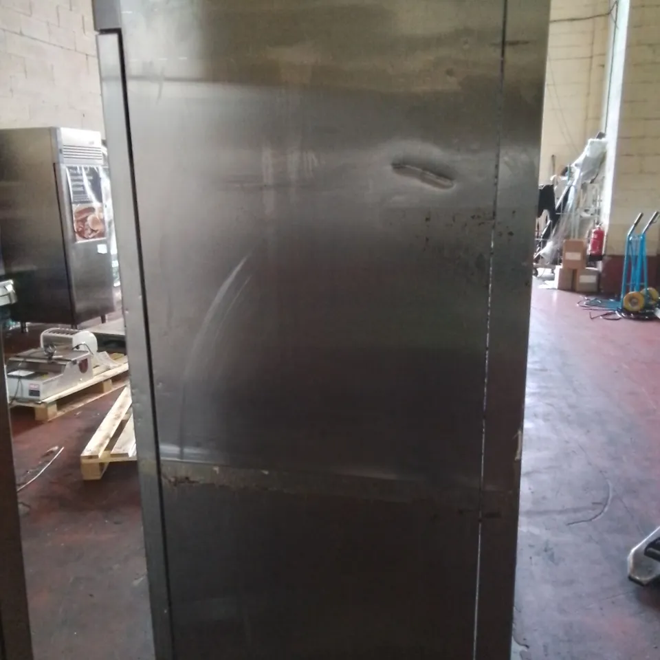 POLARIS COMMERCIAL SPA-TN-140 STAINLESS DOUBLE DOOR REFRIGERATED FOOD STORAGE UNIT