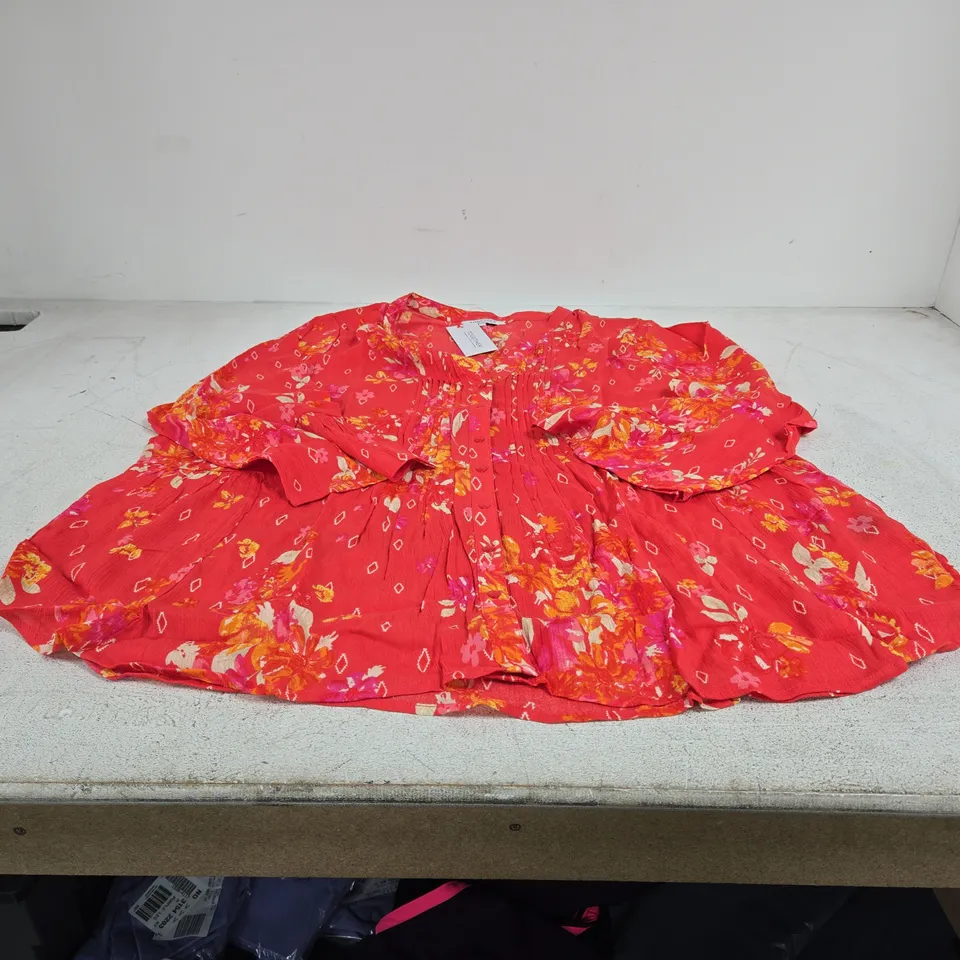 TOGETHER WOMENS FLOWER DESIGN SHIRT UK 26 TAGGED