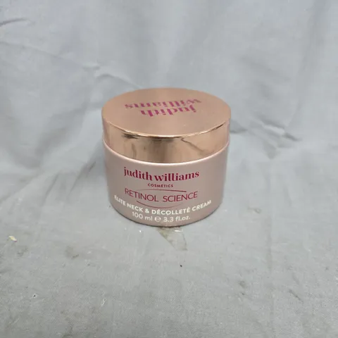 JUDITH WILLIAMS COSMETICS RETINOL SCIENCE NECK & DÉCOLLETÉ CREAM, 100 ML