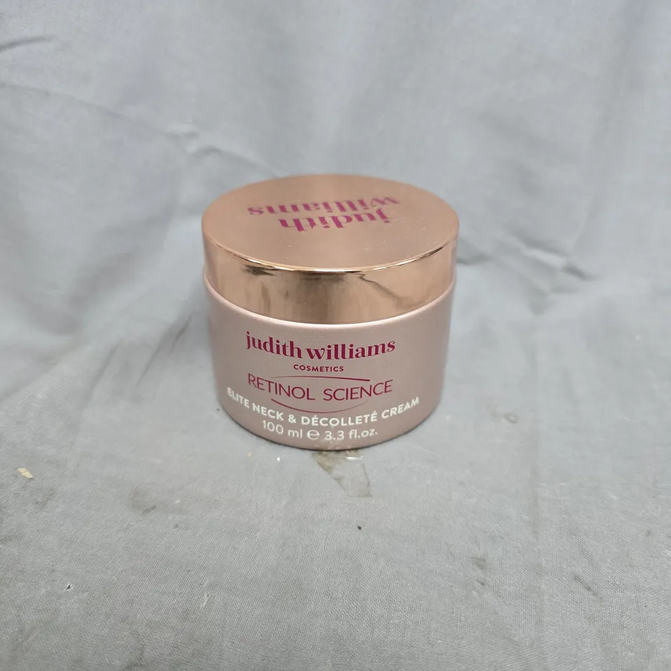 JUDITH WILLIAMS COSMETICS RETINOL SCIENCE NECK & DÉCOLLETÉ CREAM, 100 ML