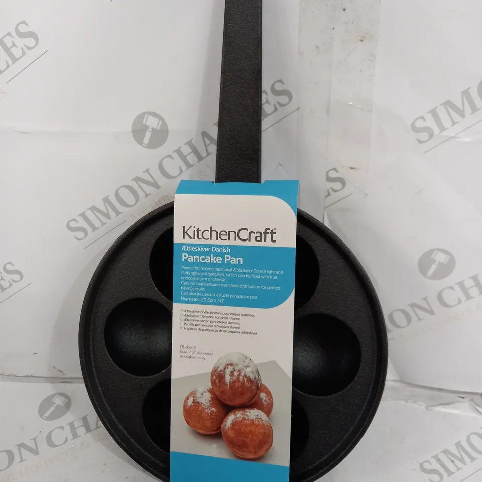 KITCHENCRAFT DANISH PANCAKE PAN 