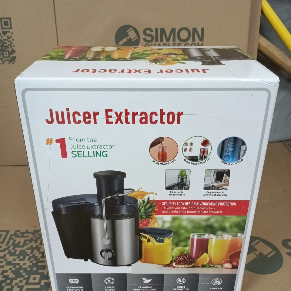 BOXED JUICER EXTRACTOR UNIT