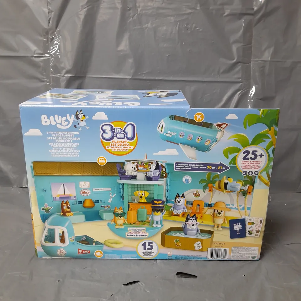 BLUEY S11 3-IN-1 AIRPLANE PLAYSET