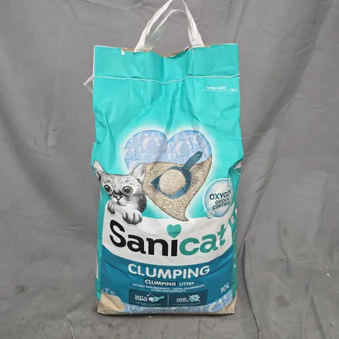SANICAT CLUMPING LITTER (10L) - COLLECTION ONLY