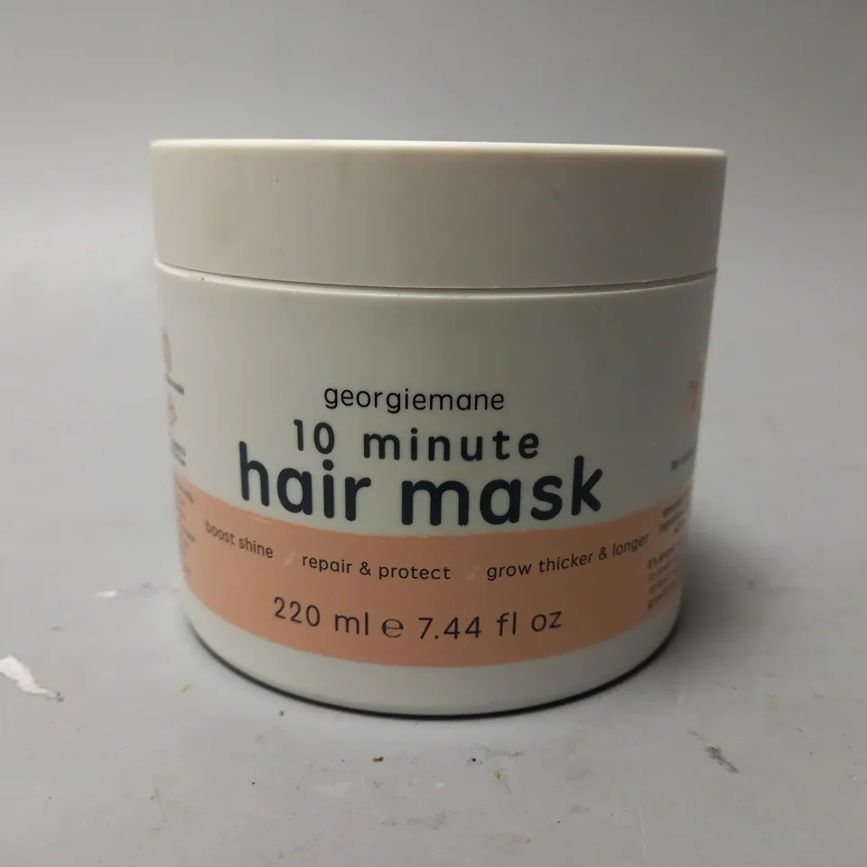 GEORGIEMANE 10 MINUTE HAIR MASK 220ML