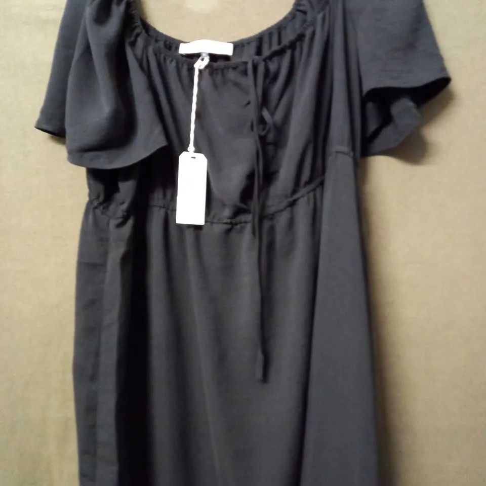 MAISON DE NIMES GYPSY DRESS IN BLACK - LARGE