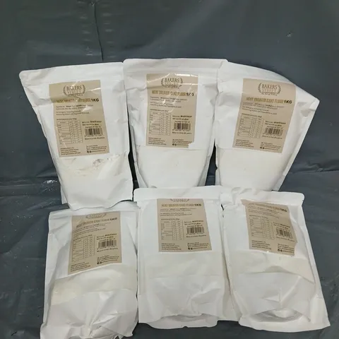 6 BAKERS STREET HEAT TREATED CAKE FLOUR (6x1kg) - COLLECTION ONLY