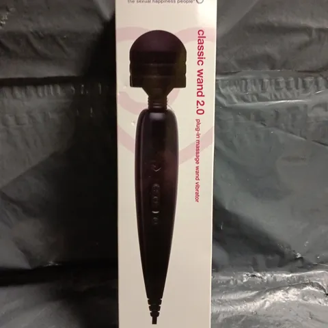 BOXED LOVEHONEY CLASSIC WAND 2.0 PLUG-IN MASSAGE WAND VIBRATOR