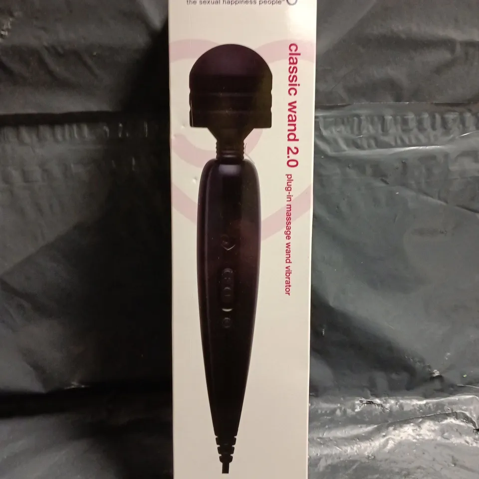 BOXED LOVEHONEY CLASSIC WAND 2.0 PLUG-IN MASSAGE WAND VIBRATOR
