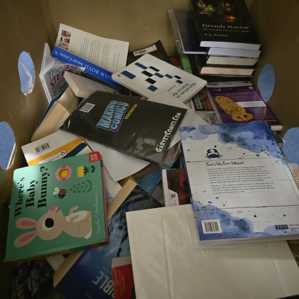 LARGE QUANTITY OF ASSORTED FICTION & NON-FICTION BOOKS - COLLECTION ONLY