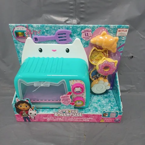 BOXED GABBY'S DOLLHOUSE CAKEY OVEN PLAY SET 