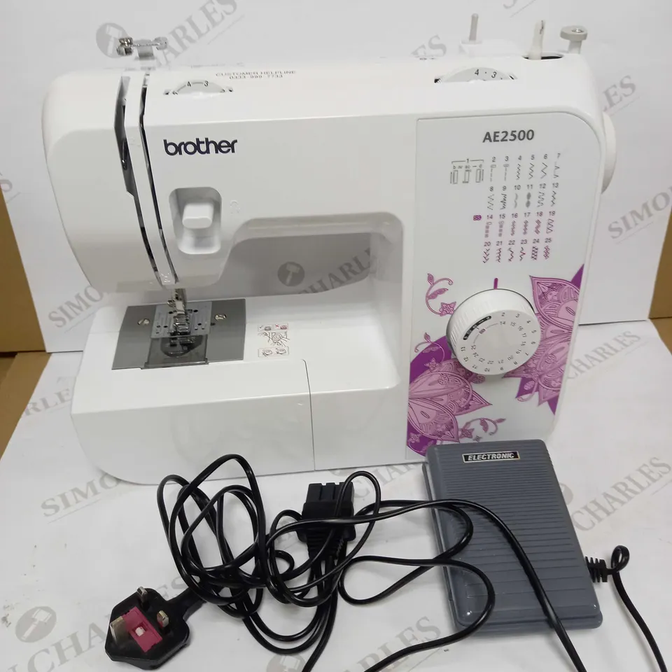 BROTHER AE2500 SEWING MACHINE