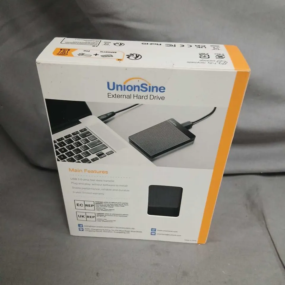 UNIONSINE DATAPOCKET EXTERNAL HARD DRIVE 500GB (HD2510)