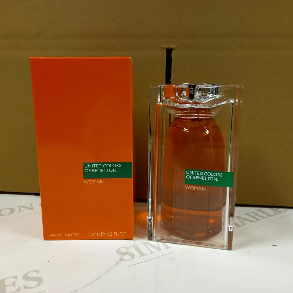 UNITED COLOURS OF BENETTON WOMAN EAU DE TOILETTE - 125ML	