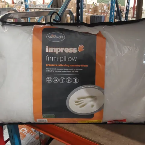 BAGGED SILENTNIGHT DELUXE IMPRESS MEMORY FOAM FIRM PILLOW