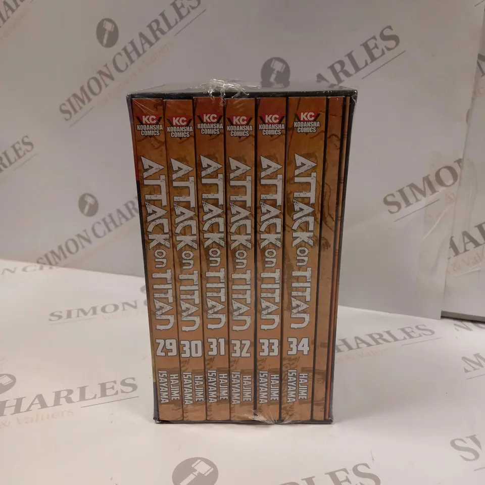 BOXED & SEALED ATTACK ON TITAN THE FINAL SEASON VOL. 29-34 