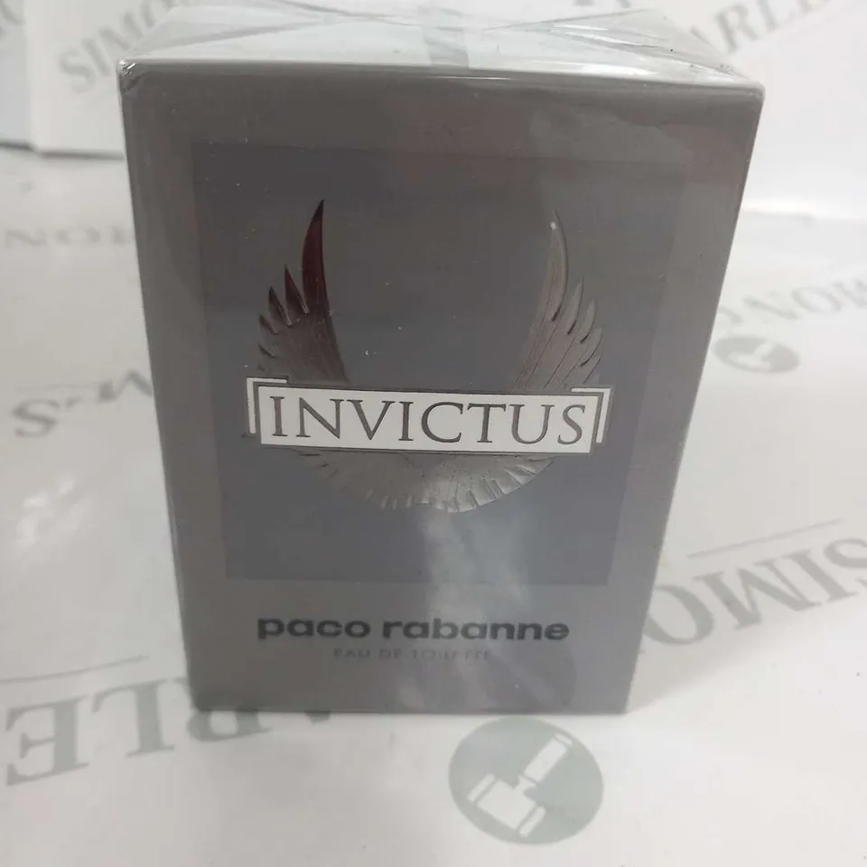 BOXED AND SEALED PACO RABANNE "INVICTUS" EAU DE TOILETTE 50ML