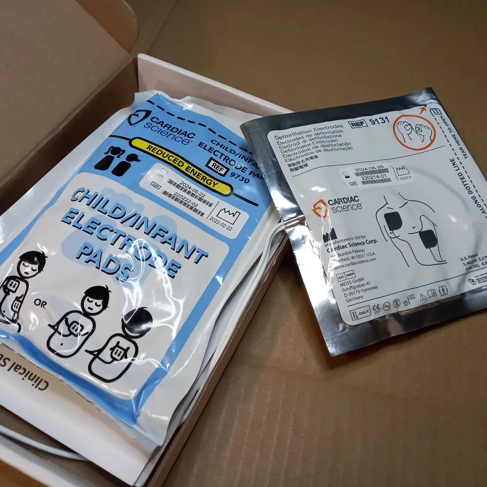 BOXED CHILD/INFANT ELECTRODE PADS