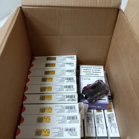 BOX OF APPROXIMATELY 28 ASPIRE ECIGS
