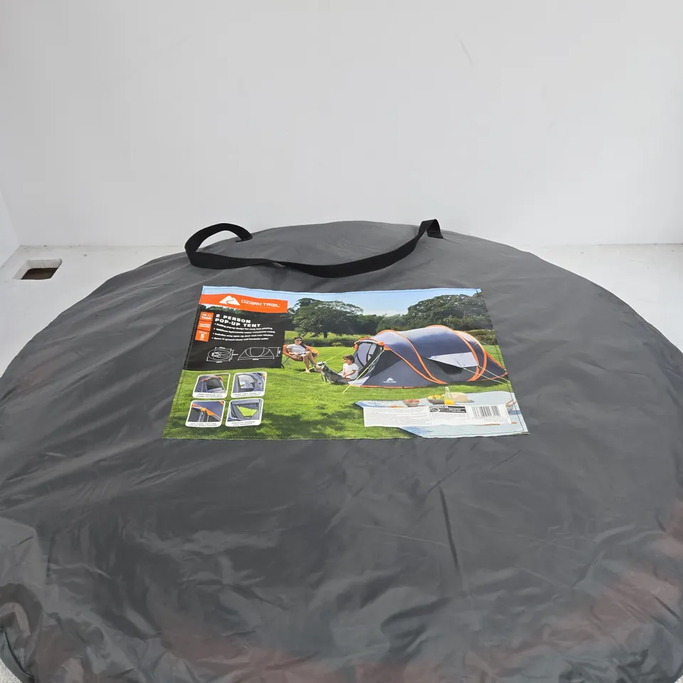 OZARK TRAIL 2 PERSON POP-UP TENT 