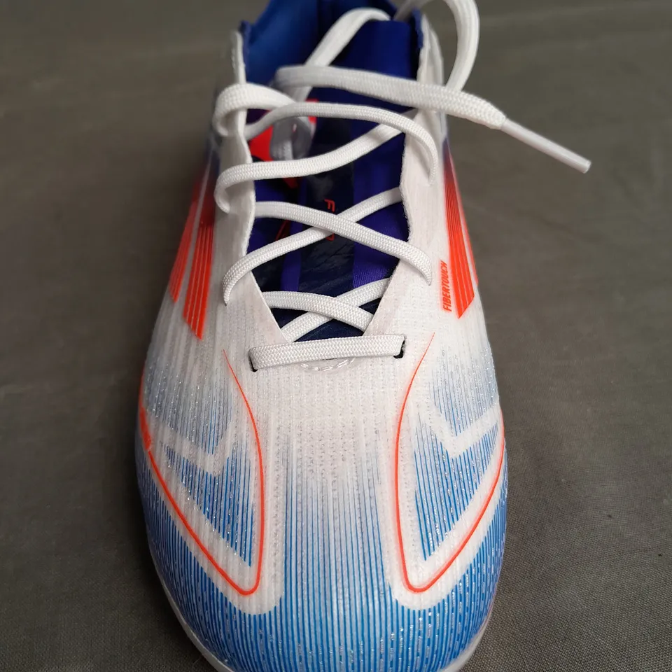 BOXED PAIR OF ADIDAS F50 PRO FG J BOOTS SIZE UK 1