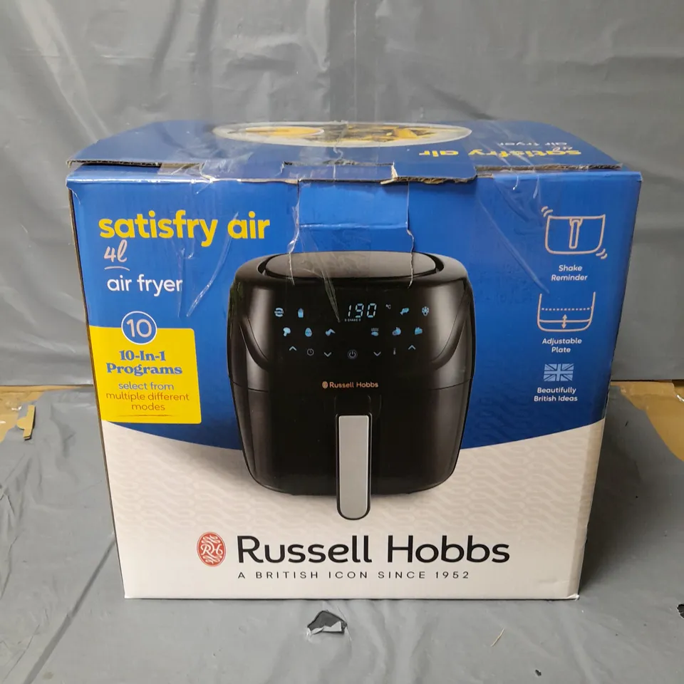 RUSSELL HOBBS SATISFRY AIR FRYER 4L