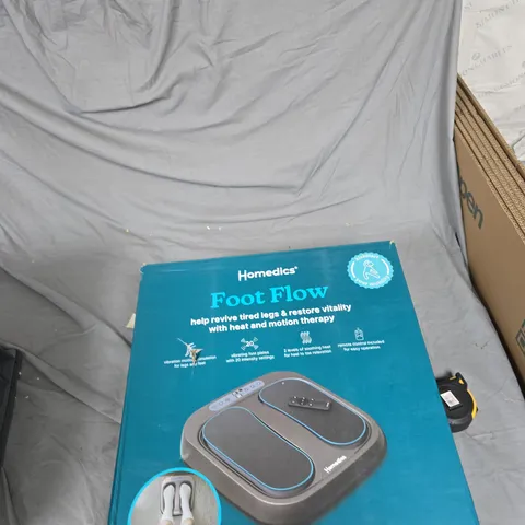 HOMEDICS FOOT FLOW FOOT MASSAGER – BOXED