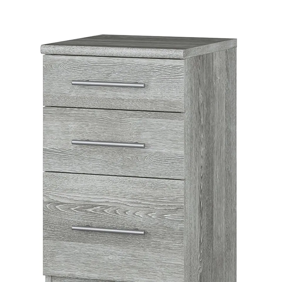 PRAGUE GRADUATED 3 DRAWER BEDSIDE CABINET (COLLECTION ONLY)