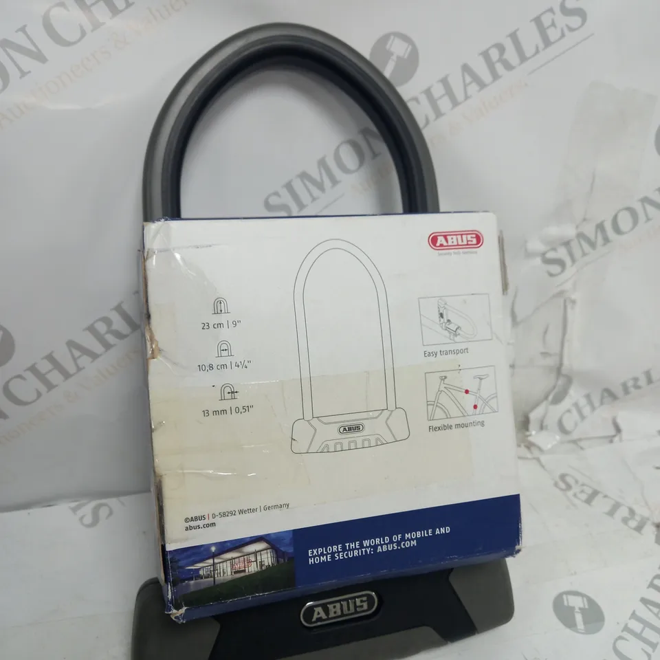 PACKAGED ABUS GRANIT XPLUS 540 U-LOCK