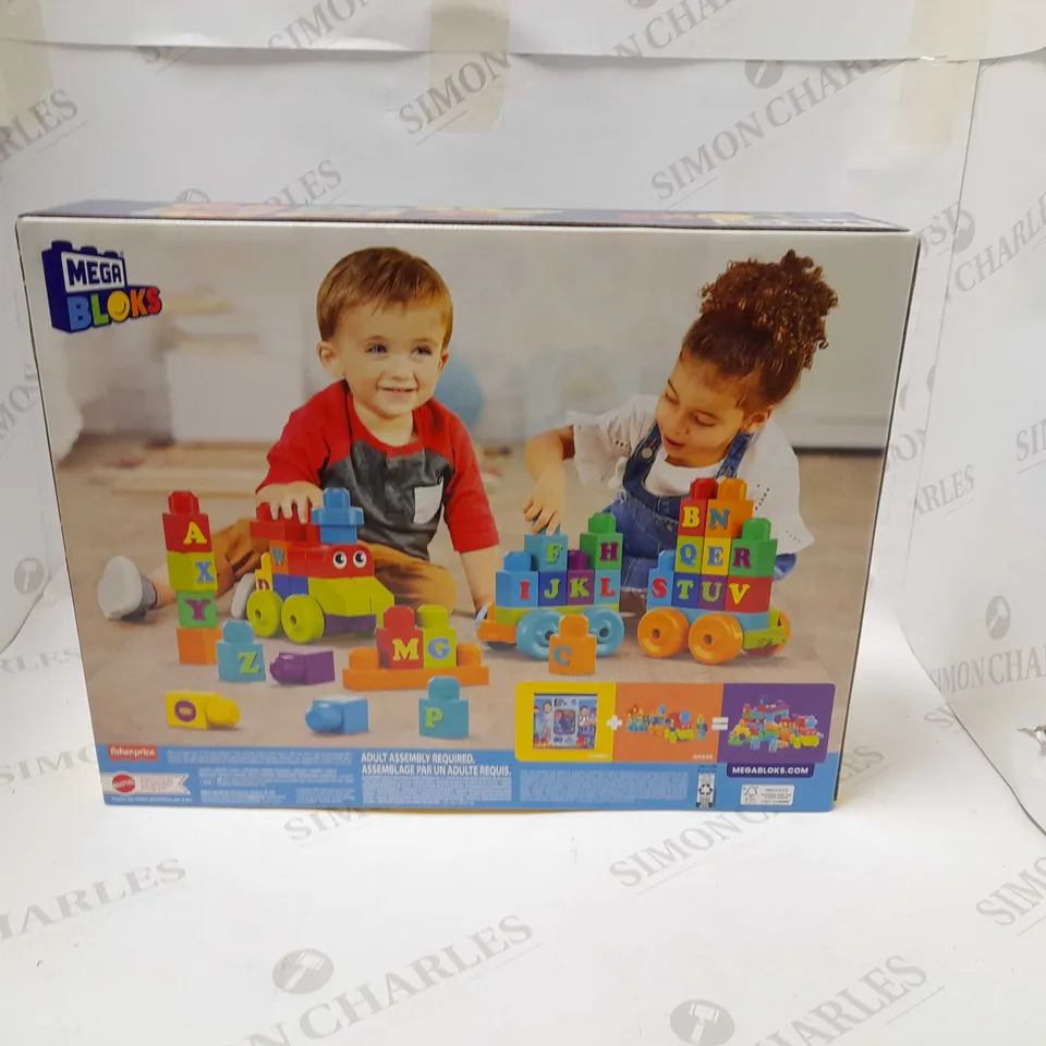 BRAND NEW MEGA BLOCKS ABC LEARNING TRAIN
