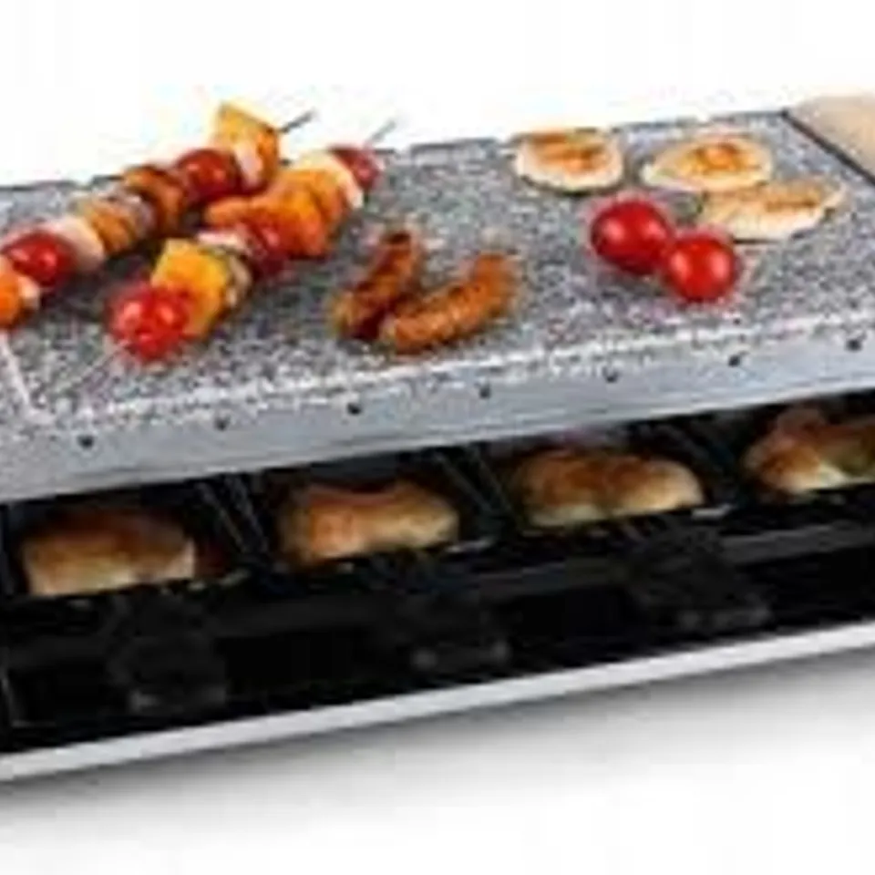 BOXED KLARSTEIN RACLETTE AND FONDUE SET