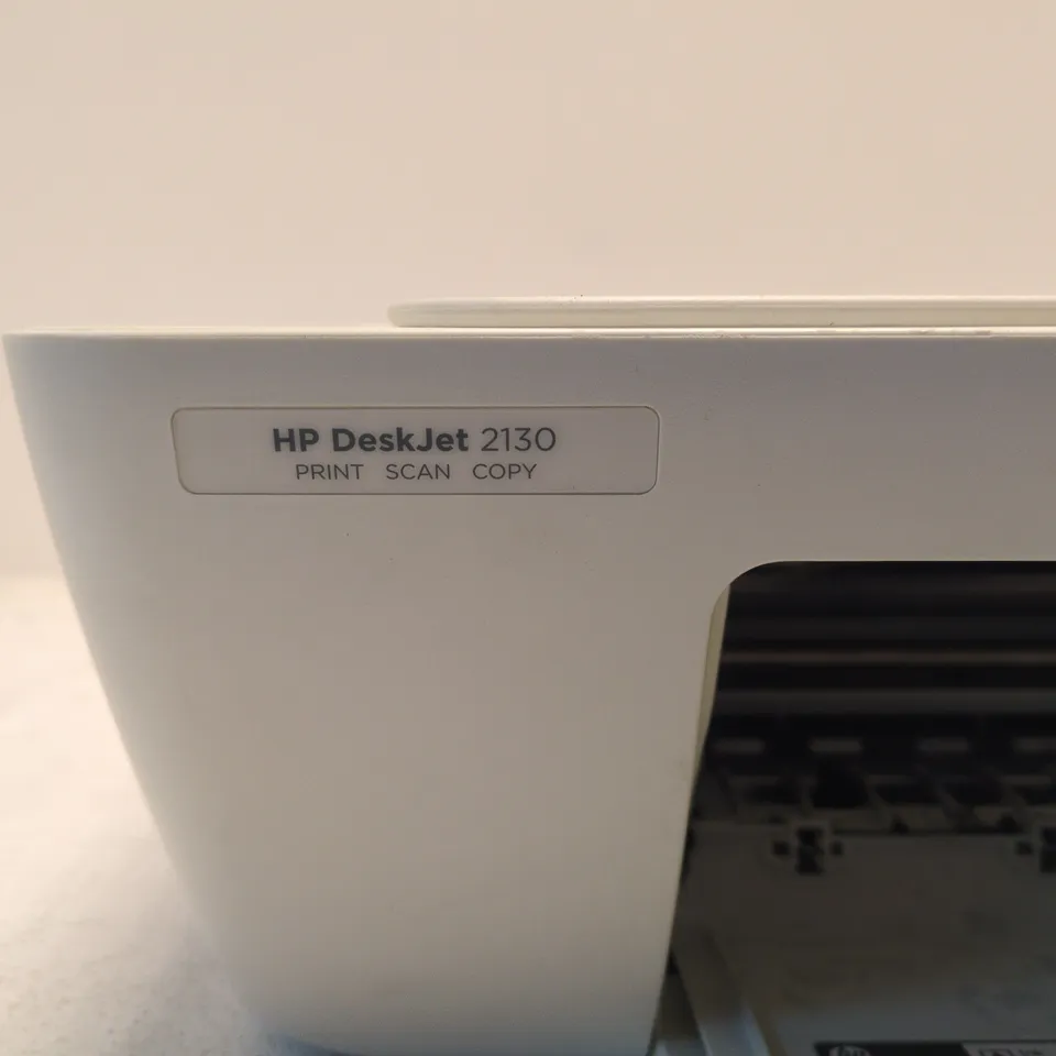 HP DESKJET 2130 ALL-IN-ONE PRINTER (PRINT, SCAN, COPY) – WHITE