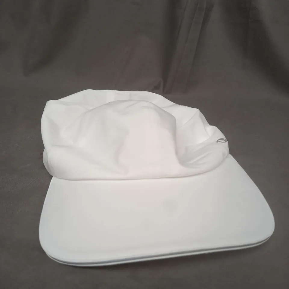 LULULEMON WHITE FAST & FREE RUNNING HAT 