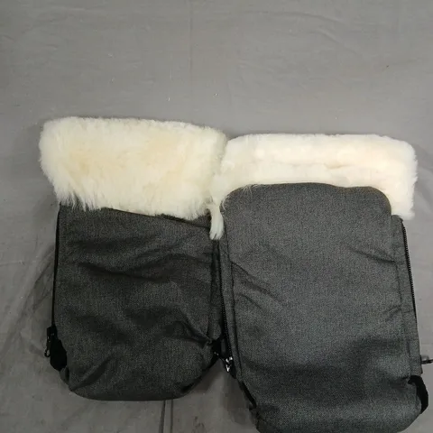 NATURALLY SHEEPSKINS HANDMITTS WITH SHEEPSKIN CUFF 
