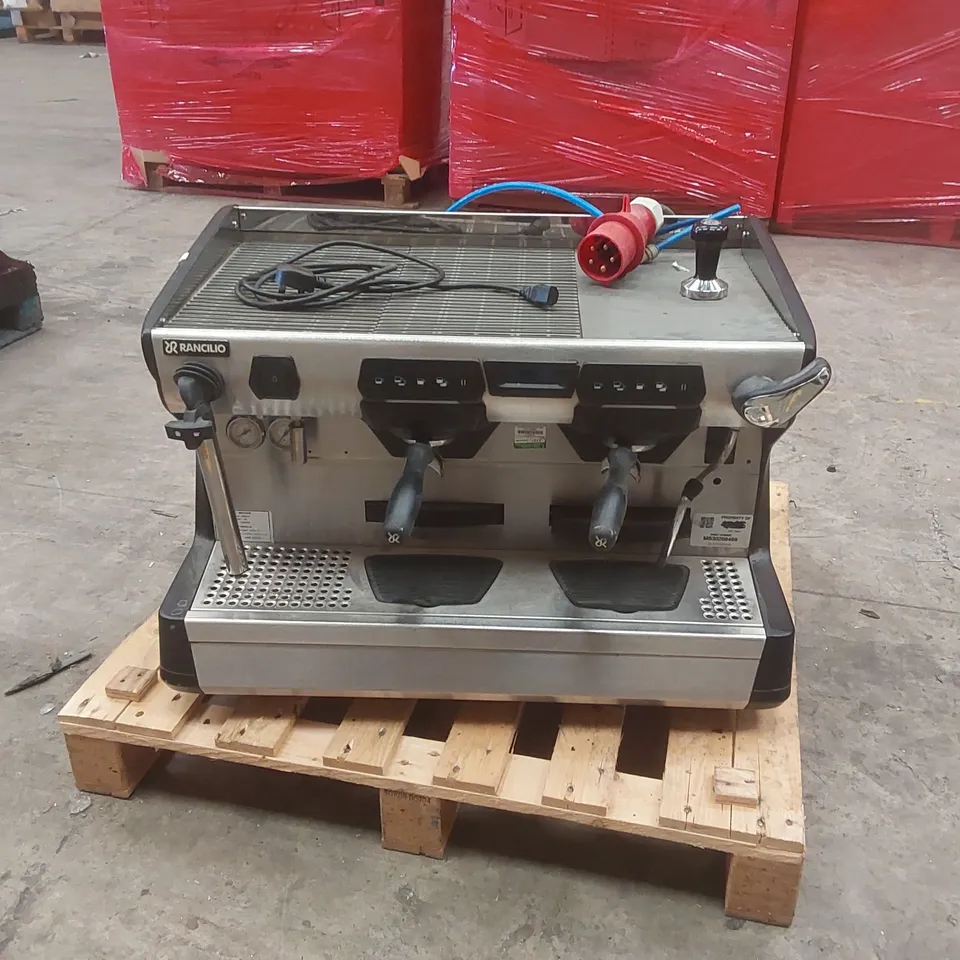 RANCILIO CLASSE 7 2 GROUP COMMERCIAL COFFEE MACHINE WITH ISTEAM