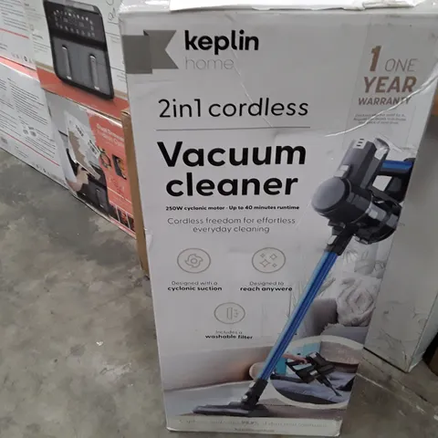 BOXED KEPLIN 2IN1 CORDLESS VACUUM CLEANER 