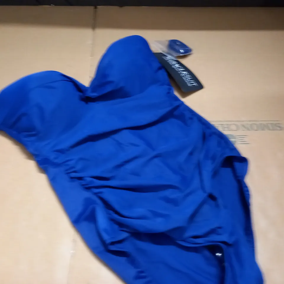 MIRACLE SUIT MADRID CONTROL SUIT IN AZUL BLUE - UK 16