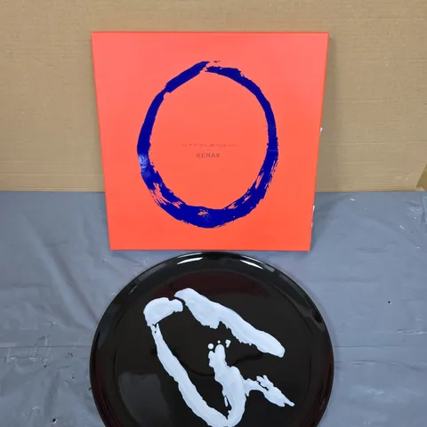 OTTOLENGHI FOR SERAX SERVING PLATE – BLACK PEPPER WHITE, 35 CM