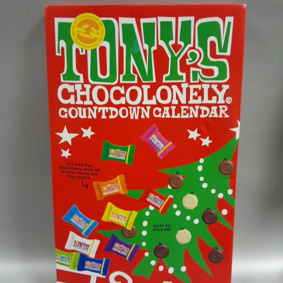 BOXED TONY'S CHOCOLONELY COUNTDOWN CALENDAR 