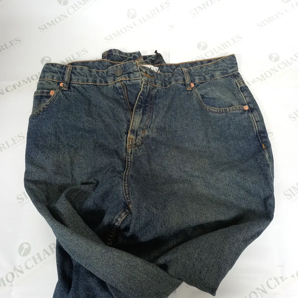 MOTEL DENIM EXTRA WIDE JEANS BROWN BLUE JEANS - W34 - L32