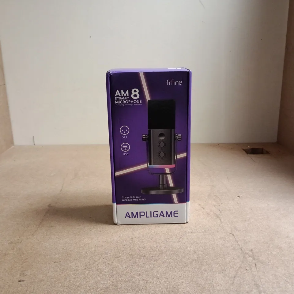 FIFINE AM DYNAMIC MICROPHONE 8 AMPLIGAME