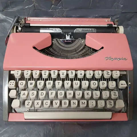 OLYMPIA DE LUXE TYPEWRITER - COLLECTION ONLY